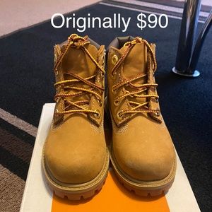 Toddler size 8c Timberland boot